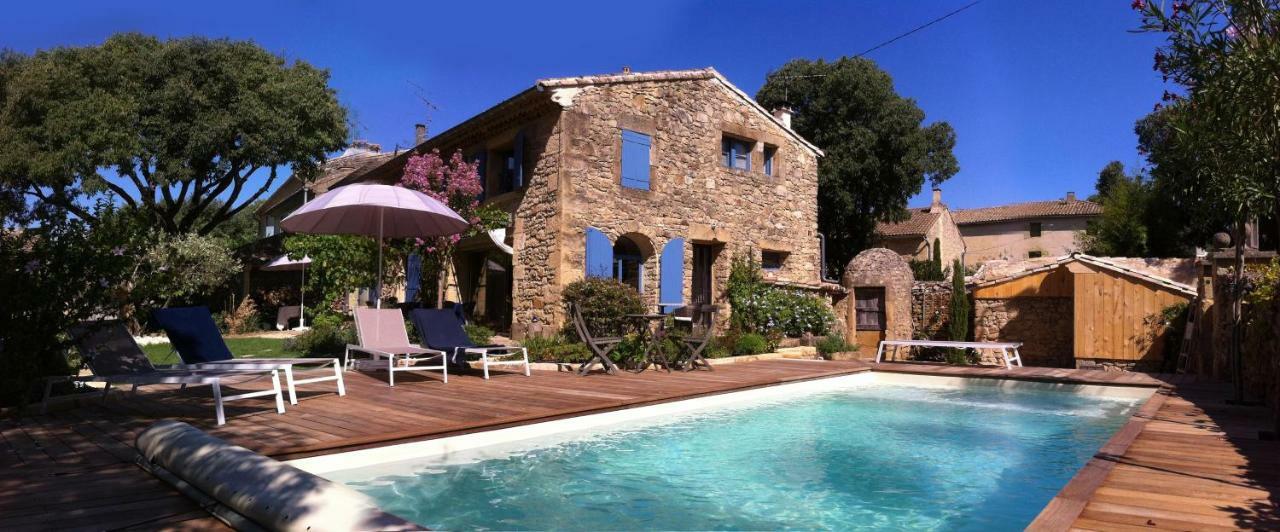 A Gauche Du Pont Hotell Vers-Pont-du-Gard Exteriör bild